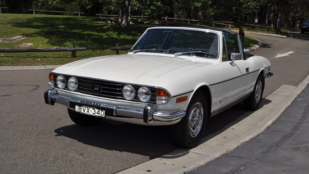 After 42 Years This Triumph Stag Is Still Factory Fresh