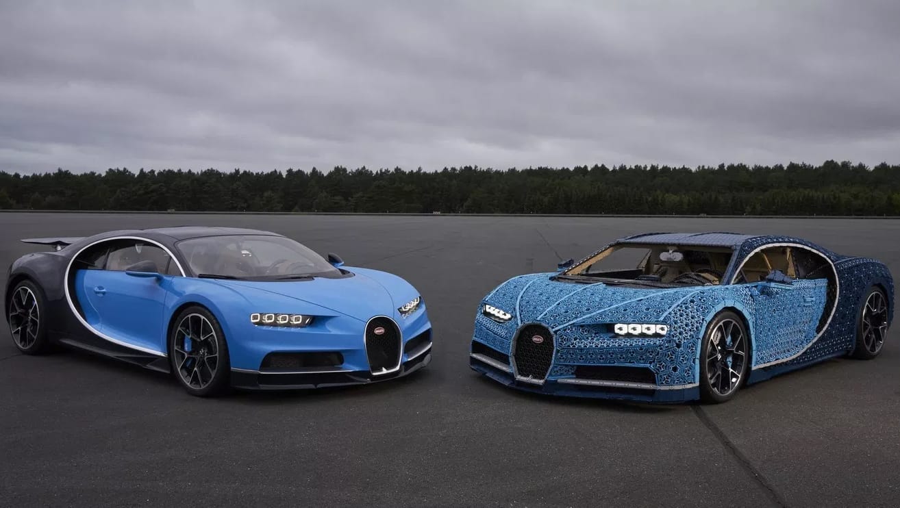The Lego Bugatti Chiron is like a real life low res supercar CarsGuide OverSteer