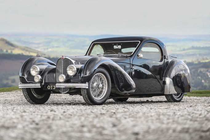 The Bugatti Type 57S Atalante was sold in 2020 for US$9.5m.
