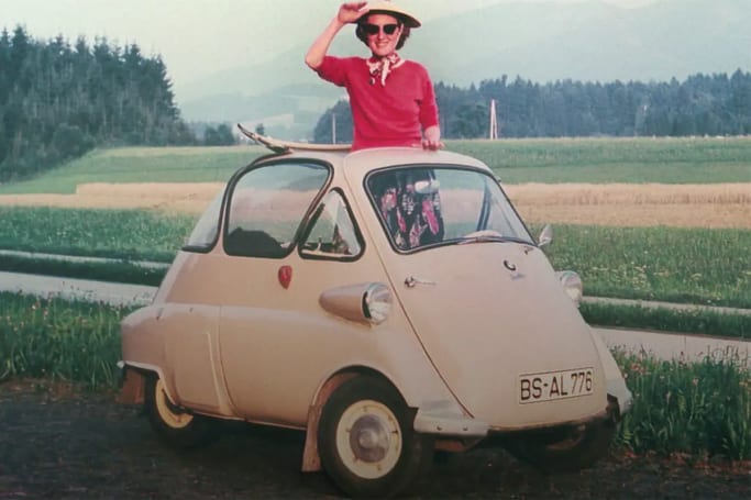  The Isetta was so small it didn’t have room for doors on the side.