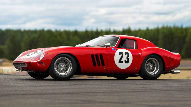 Solo se fabricaron 36 Ferrari 250 GTO.  (Crédito de la imagen: RM Sotheby's)