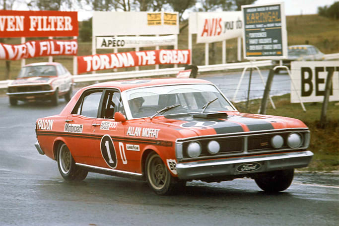 En 1971, Moffat a remporté son deuxième Bathurst 500/1000 avec le GT-HO Phase Three.