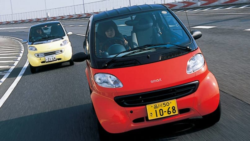 The Smart K is one of very few non-Japanese built kei cars.