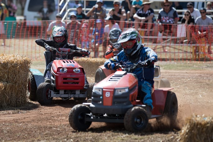Racing lawnmowers for sale store