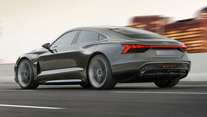 Audi E Tron Gt 2020 Unveiled In La Car News Carsguide