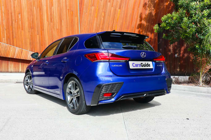 Lexus CT200h 2018 review F Sport CarsGuide