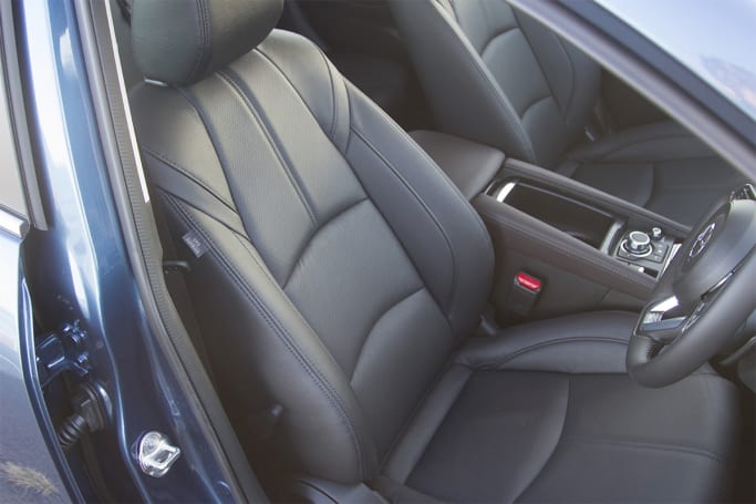 Mazda 3 leather seats 2025