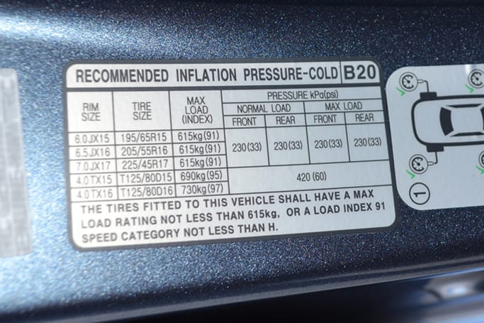 Kia Cerato Tyre Pressure Carsguide Kia Cerato Tyre Pressure Carsguide