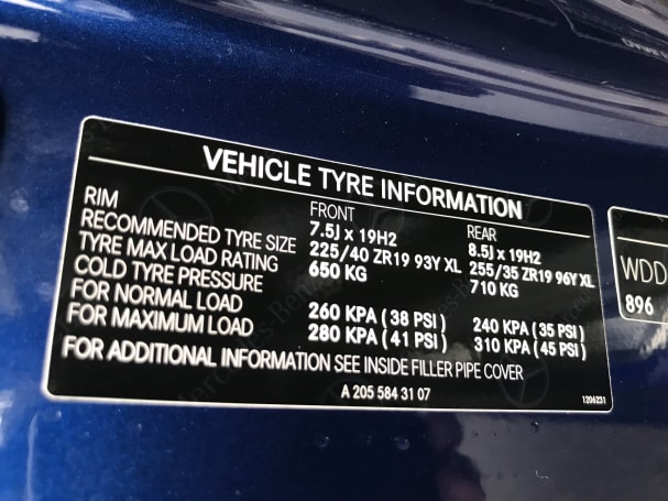 Avoid A C43 Amg Blowout: This Tire Pressure Tip Is Essential - 1v4b0l7