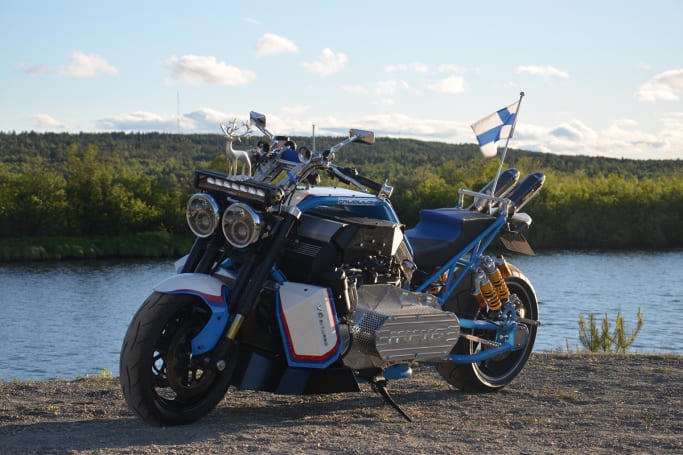 Twin turbo v8 motorcycle discount
