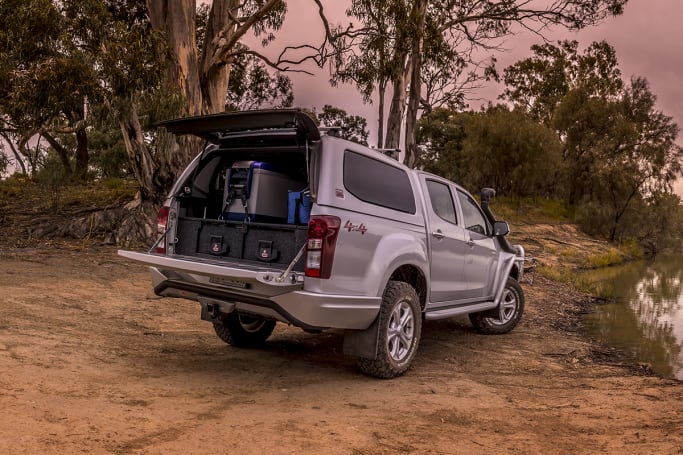 Fibreglass top ute canopies