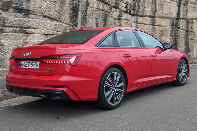 The A6 is the definition of a mild-mannered executive sedan.