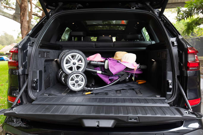 BMW X5 Boot space