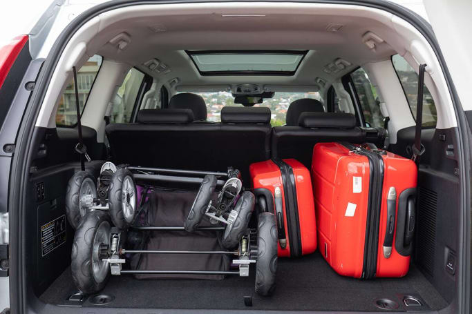 Haval H9 Boot space