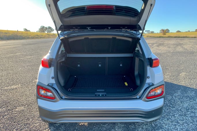 Hyundai Kona 2020 Boot space