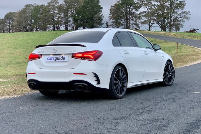 Mercedes Amg A 35 2020 Review Sedan Carsguide