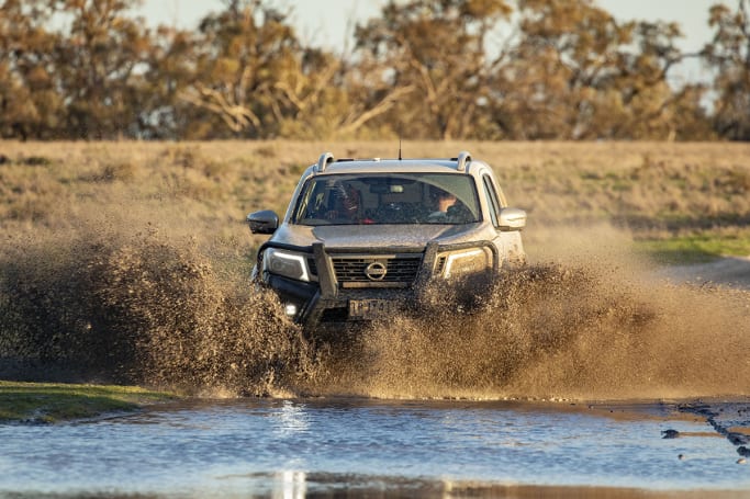 The more aggressive all-terrain tyres are, of course, better suited to improved performance when you hit 4WD territory.