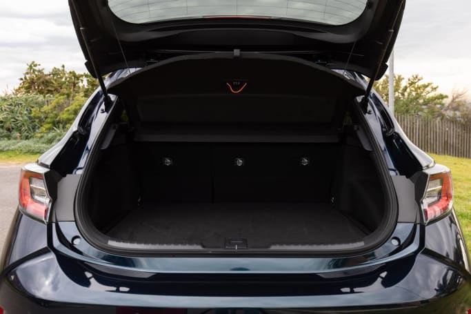 Toyota Corolla 2021 Boot space