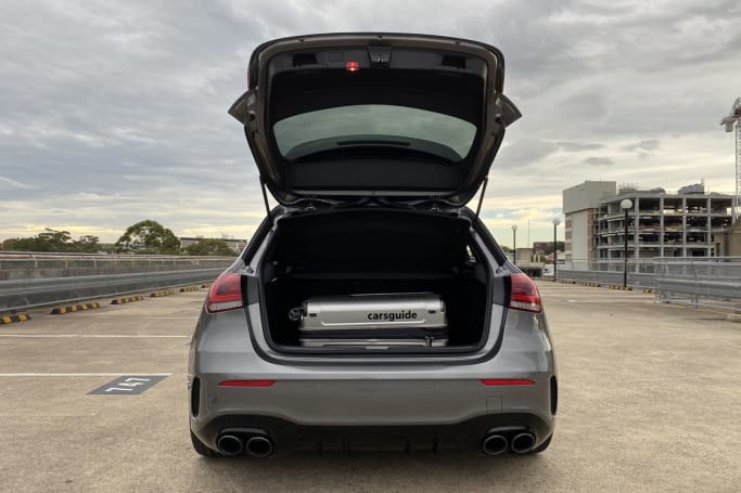 Mercedes-AMG A45 Boot space