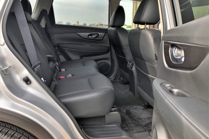 Those in the second row will be pleased with the X-Trail’s roominess.