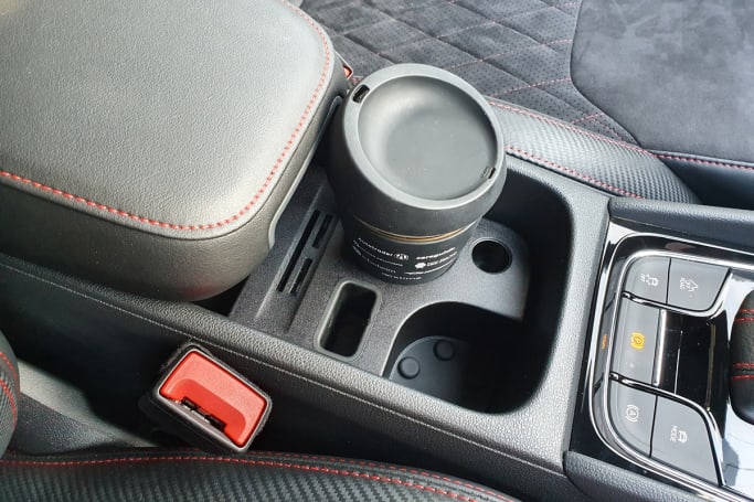 Kodiaq hot sale cup holder