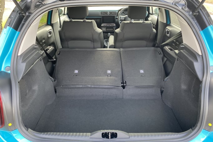 Citroen C3 2021 Boot space