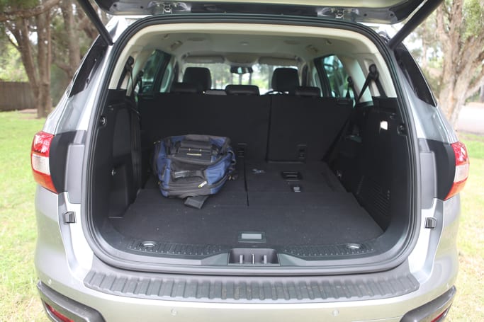 Ford Everest Boot space
