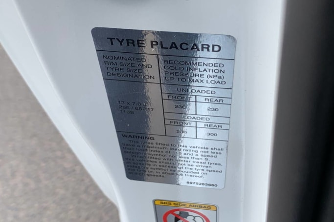 Isuzu D Max Tyre Pressure Carsguide