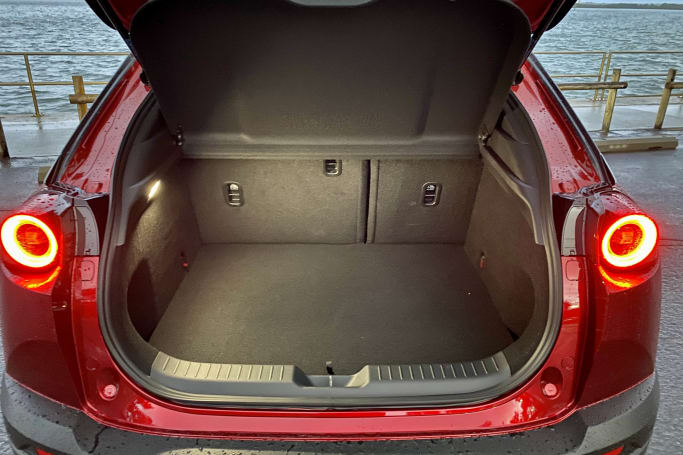 Mazda MX-30 2021 Boot space