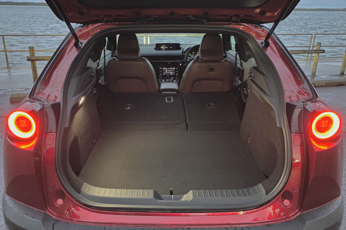 Mazda MX-30 2021 Boot space