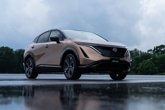The Nissan Ariya - a midsize electric SUV - is set for release in Japan in 2021.