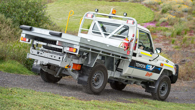 Electric 70 best sale series landcruiser