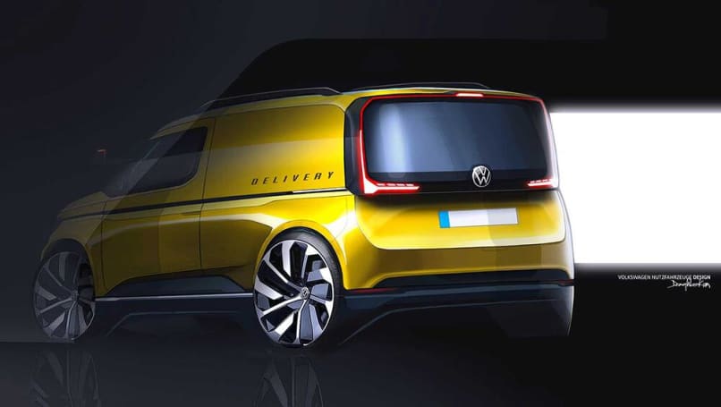 new volkswagen caddy 2021 teased popular van channels