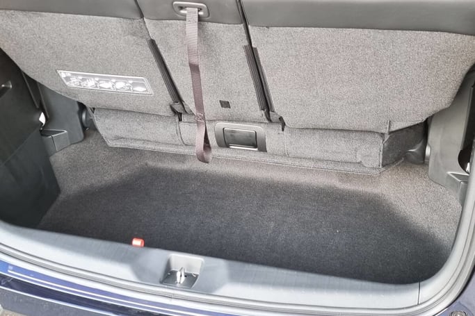 Honda Odyssey Boot space
