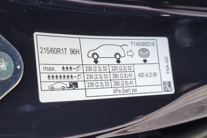 Honda Odyssey Tyre Pressure: Recommended PSI, KPA & Bar | CarsGuide