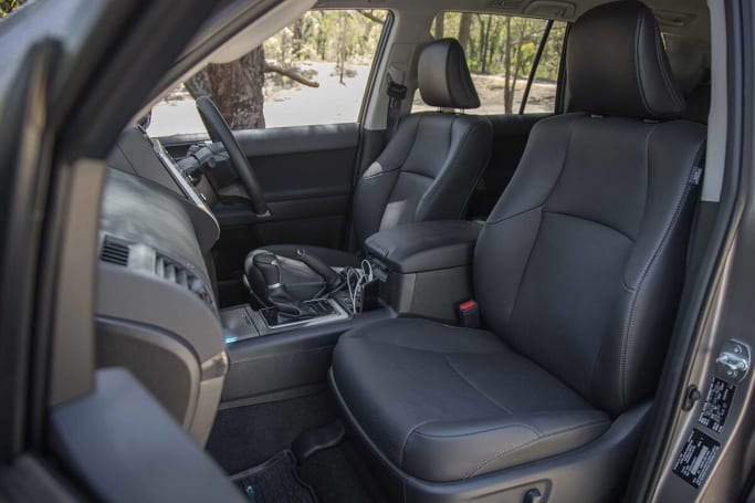 Toyota prado new arrivals leather seats