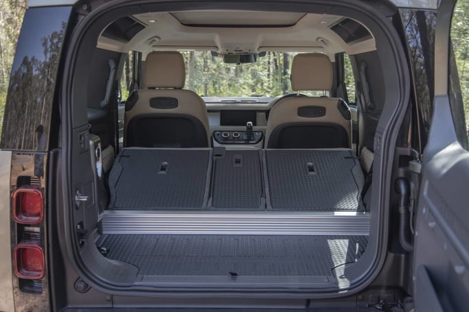 Land Rover Defender Boot space