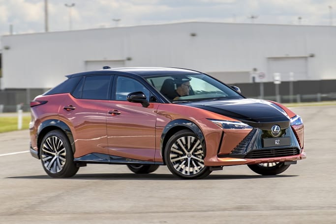 Lexus RZ electric car 2023 review: 450e EV SUV test - A luxury