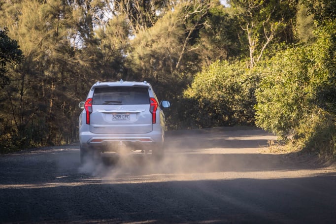 We stuck to well-maintained dirt roads in dry weather (Image: Glen Sullivan).