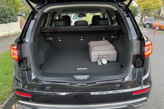 Renault Koleos 2022 Boot space