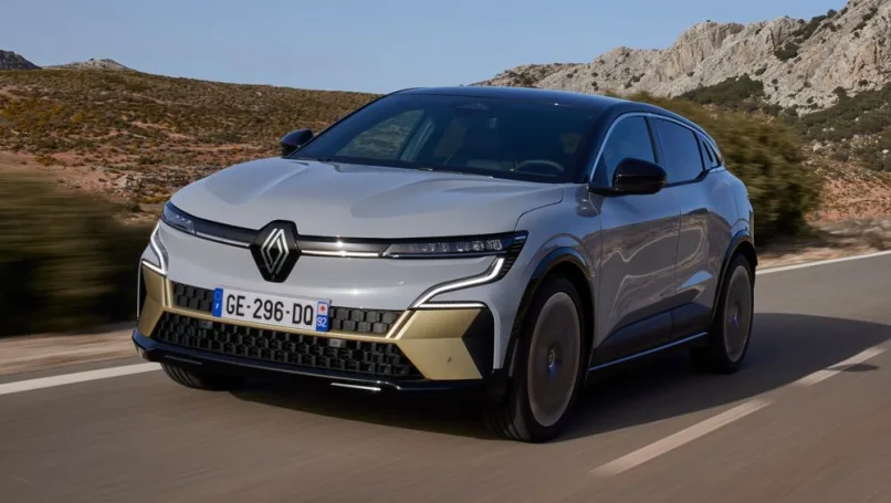 The all-electric Megane E-Tech is also coming Down Under next year.