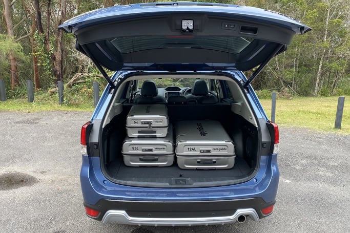 Subaru Forester 2022 Boot space