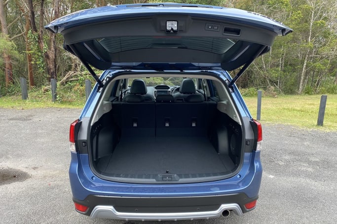 Subaru Forester 2022 Boot space