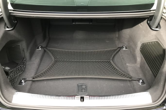Audi A8 Boot space
