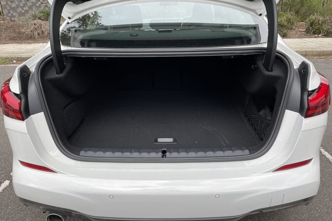 BMW 218i Boot space