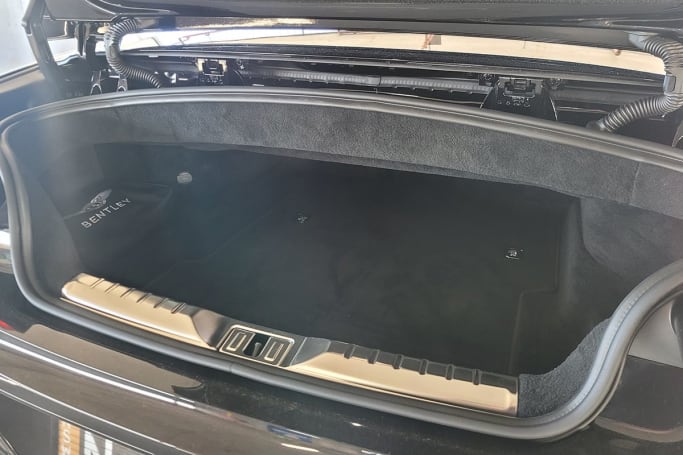 Bentley Continental 2023 Boot space