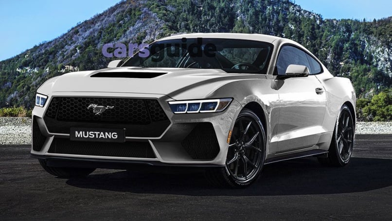 The new Mustang will likely go on sale in the USA by the end of 2022 or, more likely, early in 2023.