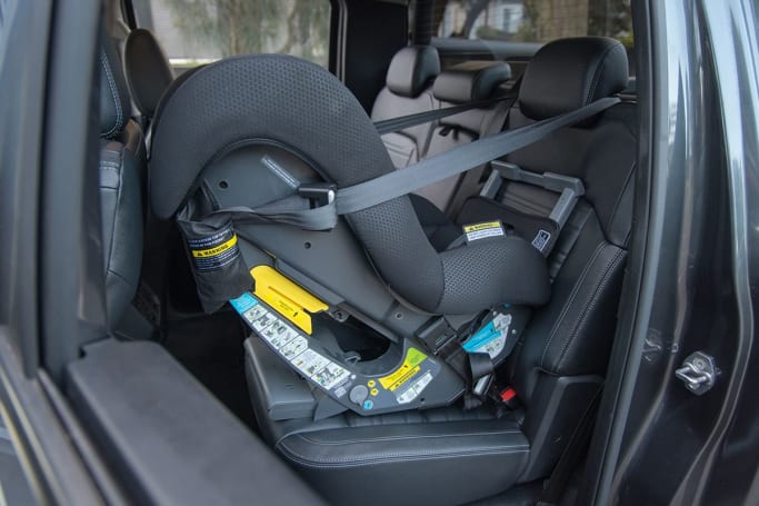 Installing the child seat requires a little effort, but you will not be annoyed if you 