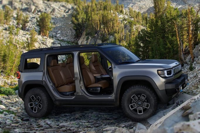 Jeep plans to install solar-powered charging stations in popular off-road areas.