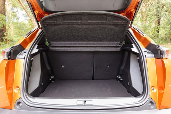Peugeot 2008 Boot space